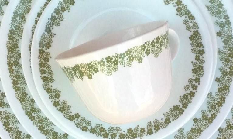 Vintage Corelle Winter Frost White